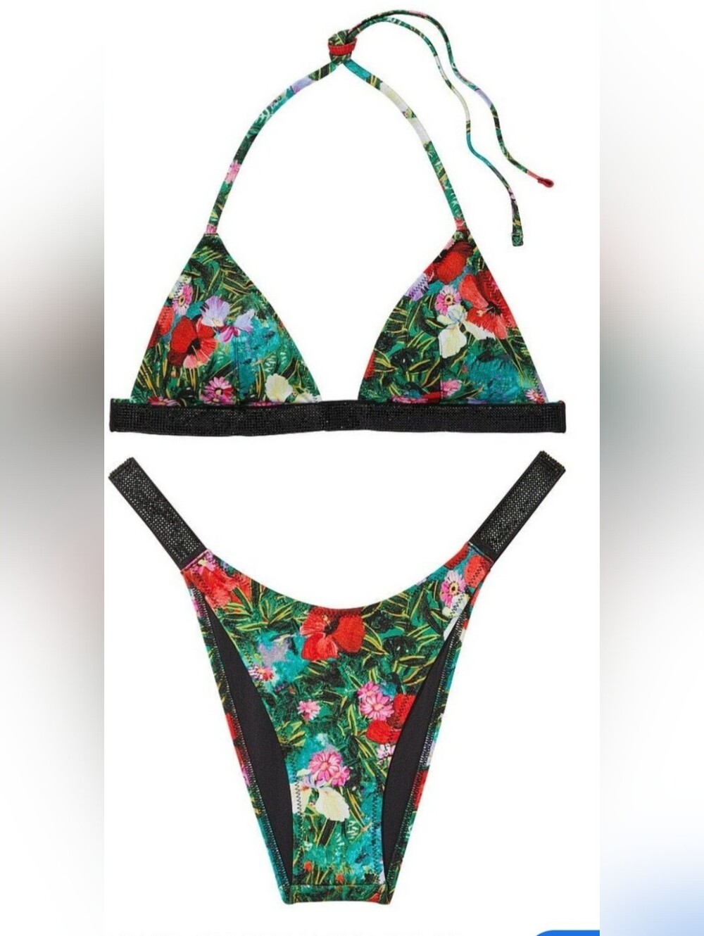 Victorias Secret Shine Strap Bikini. NWOT